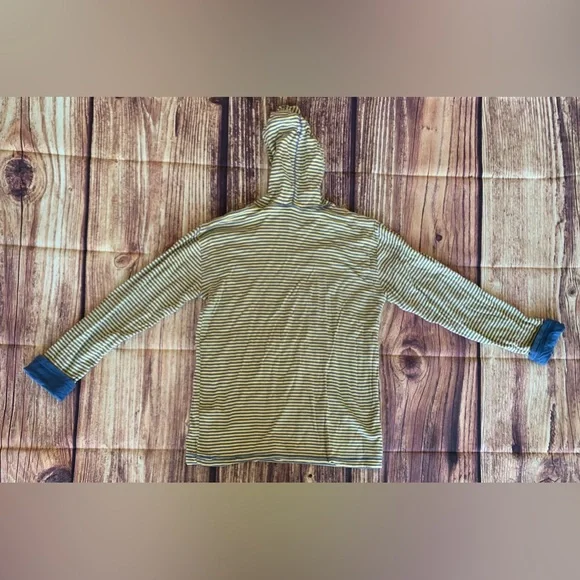 SOLD ✅ Mini Boden Girl's Teens Long Sleeve Multicolor Striped Hooded Top 13-14 - Picture 6 of 7